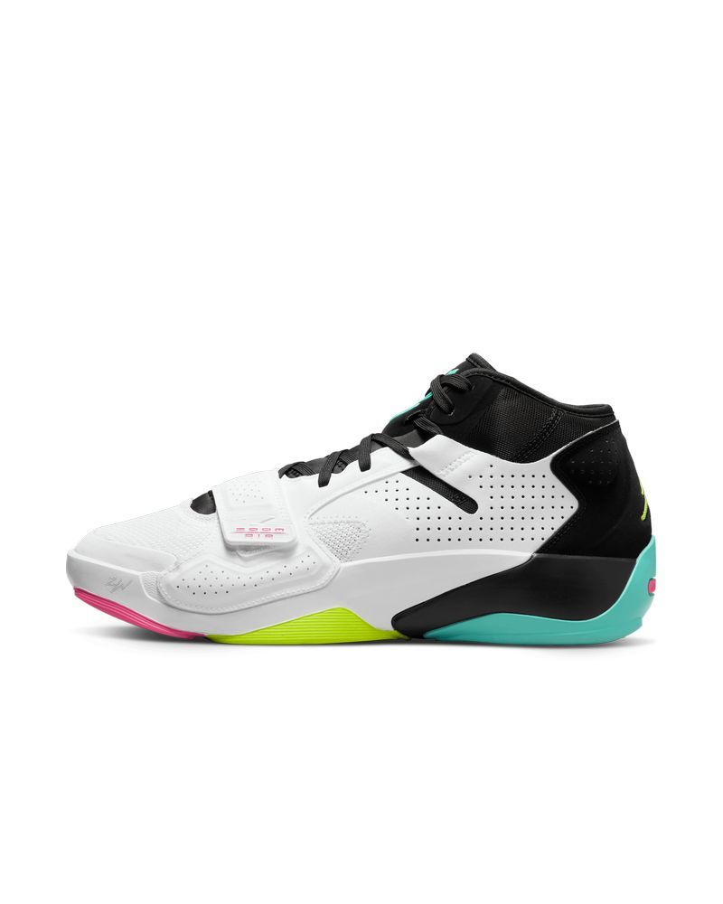 Chaussures de basket Nike Zion 2 Blanc & Noir pour homme