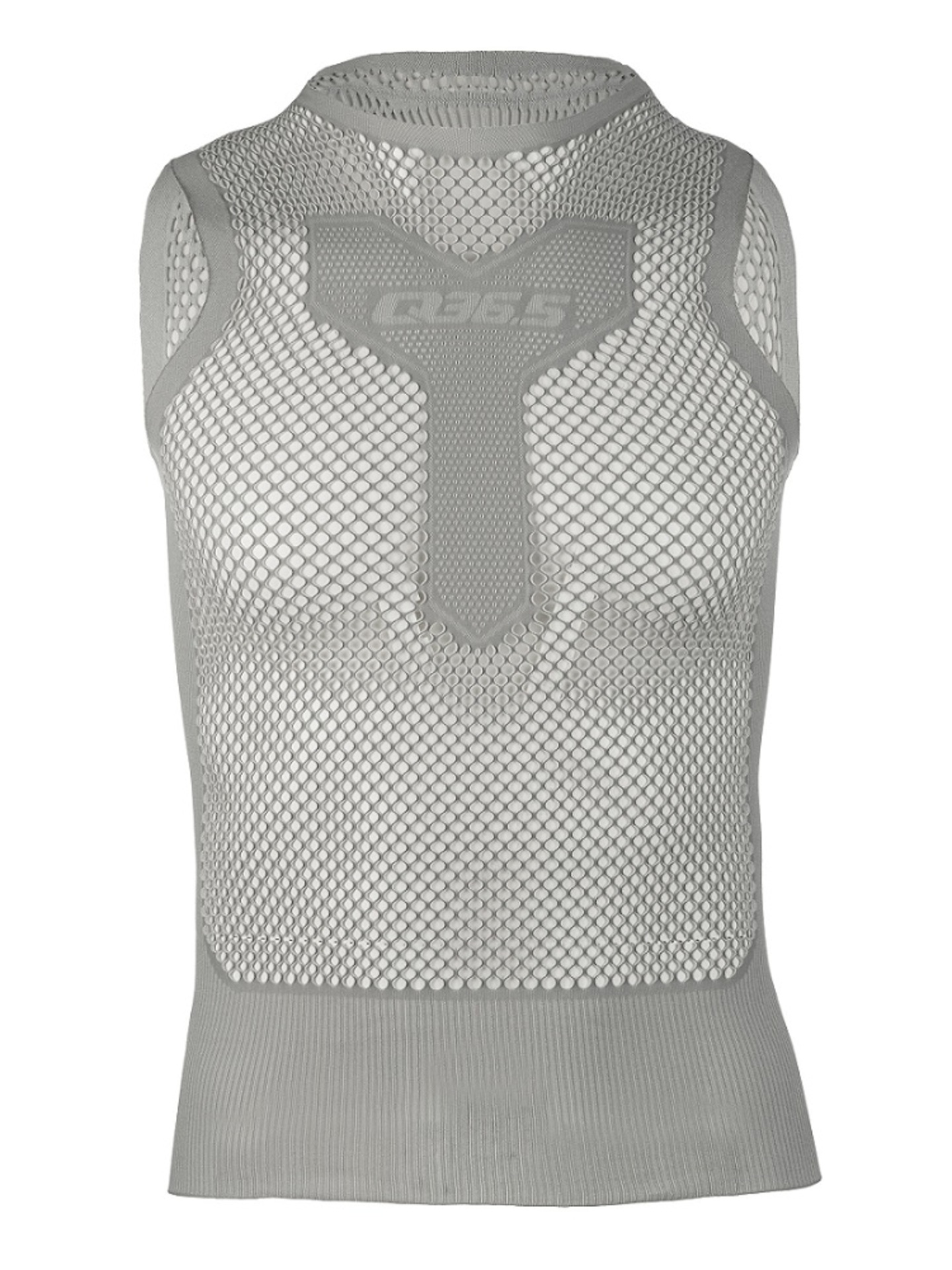 Q36.5 Zero Mesh Ondershirt Mouwloos Grijs