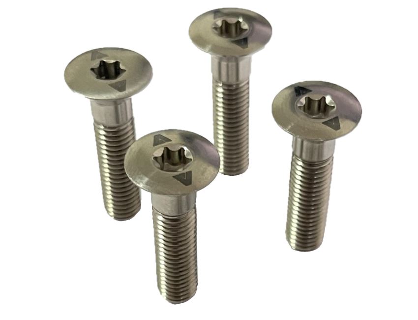 Armstrong Foils Vis 25mm M7 Titanium CSK Screw set