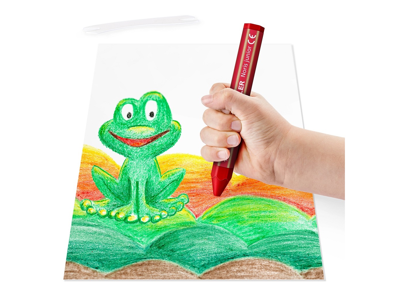 LÁPIS CERA NORIS STAEDTLER JUNIOR 12 UNIDADES