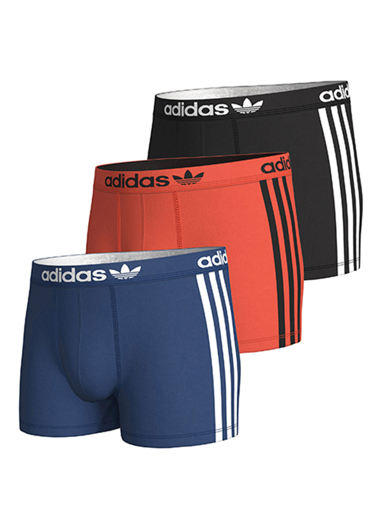Lot de 3 boxers Coton Flex 3 Stripes