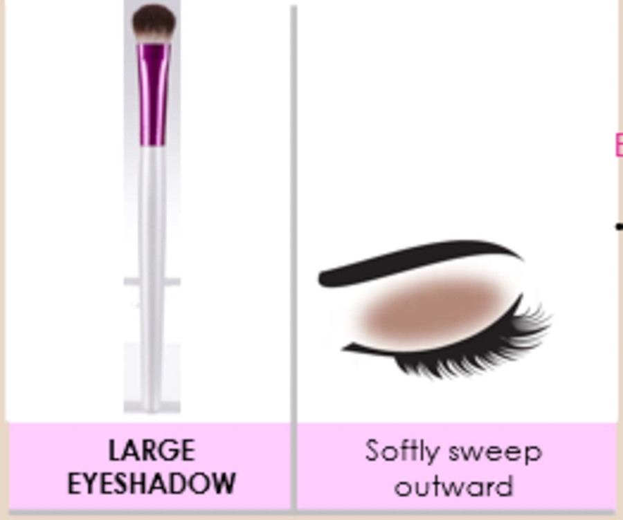 KISS Ruby Kisses Large Eyeshadow Brush