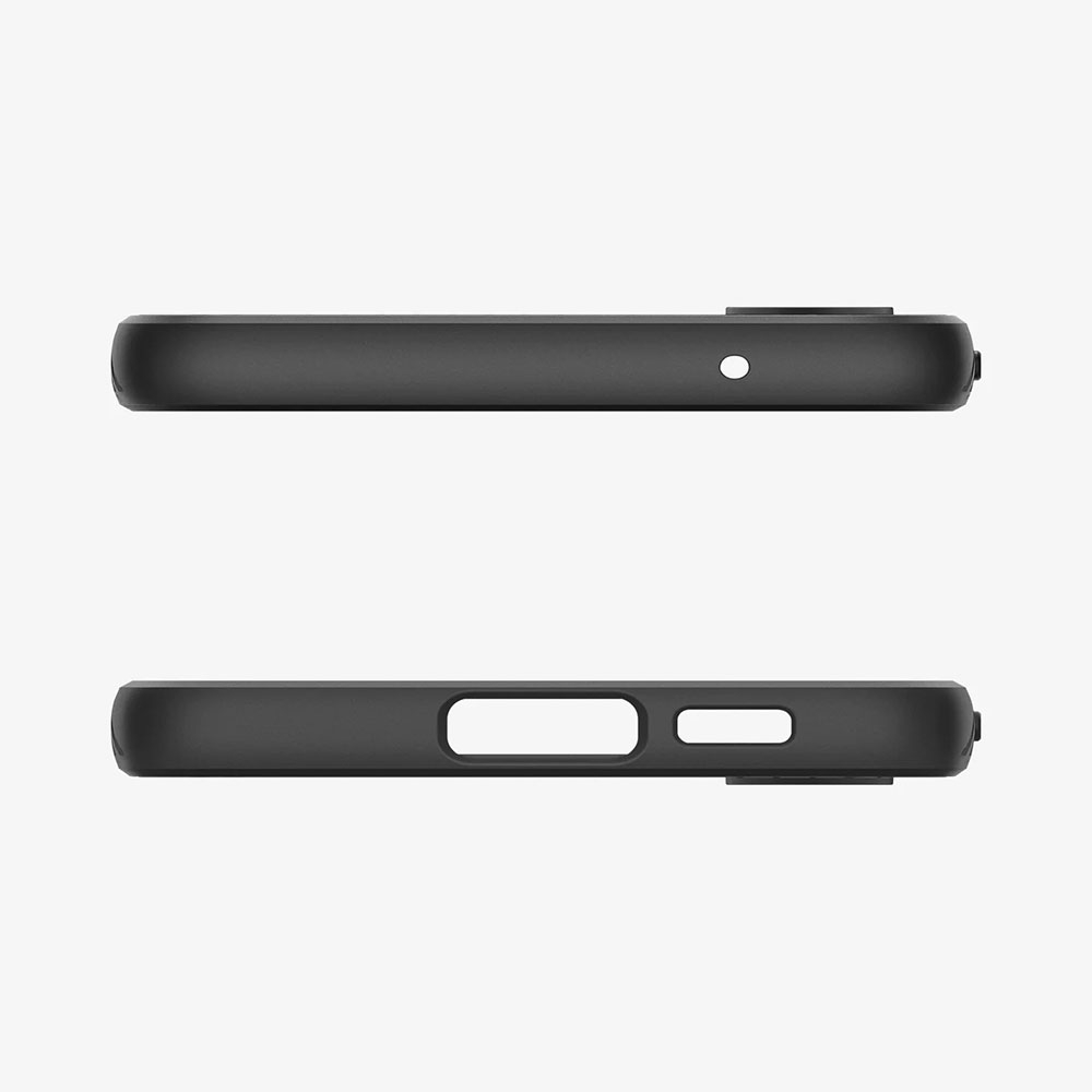 Samsung Galaxy S23 FE Liquid Air Case Gummi Hülle (ACS06366) - Schwarz (Matt)