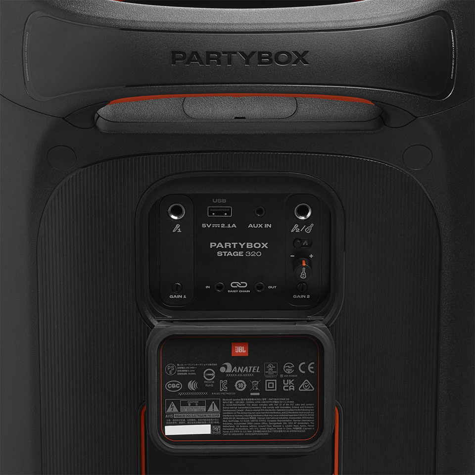 JBL - Stage320 Partybox & Ekstra Battery - Bundle