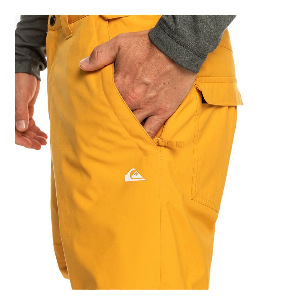 Quiksilver ESTATE - Pantalon ski Homme mineral yellow