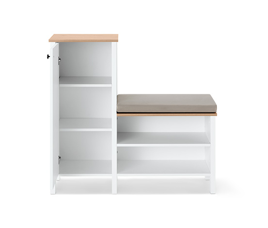 Sitzbank mit Schuhschrank