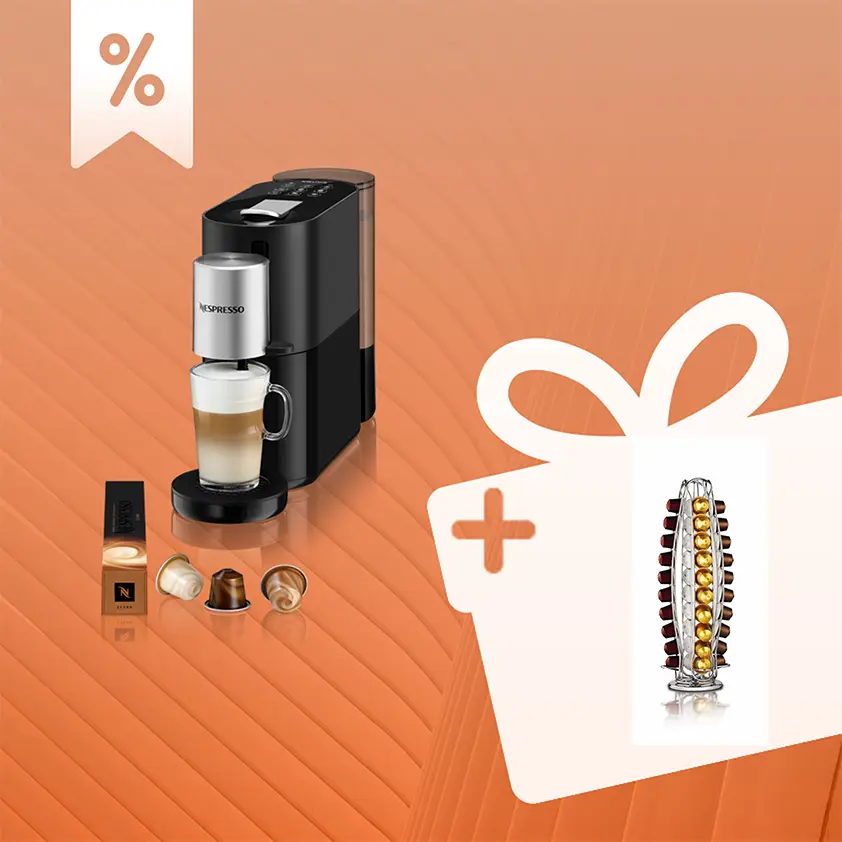 Pack Exclusif Web - Set Nespresso Atelier + porte-capsule