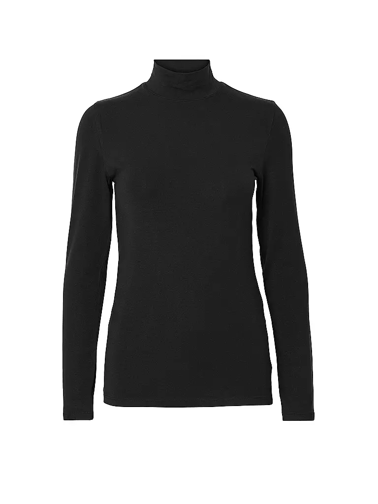 SELECTED FEMME Langarmshirt SLFMANJA schwarz