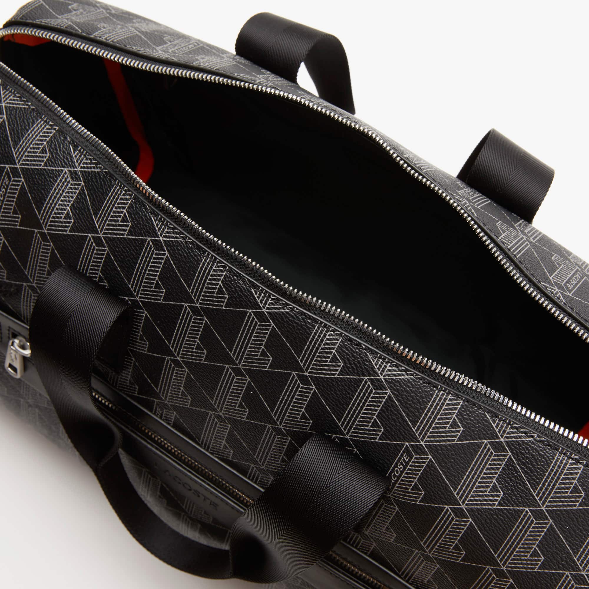 Sac week-end unisexe Lacoste The Blend avec imprimé monogrammé Sacs - Noir - Lacoste - Unisex
