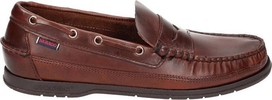 Sebago SLOOP SEAHORSE Volwassenen Instappers Kleur: Bruin