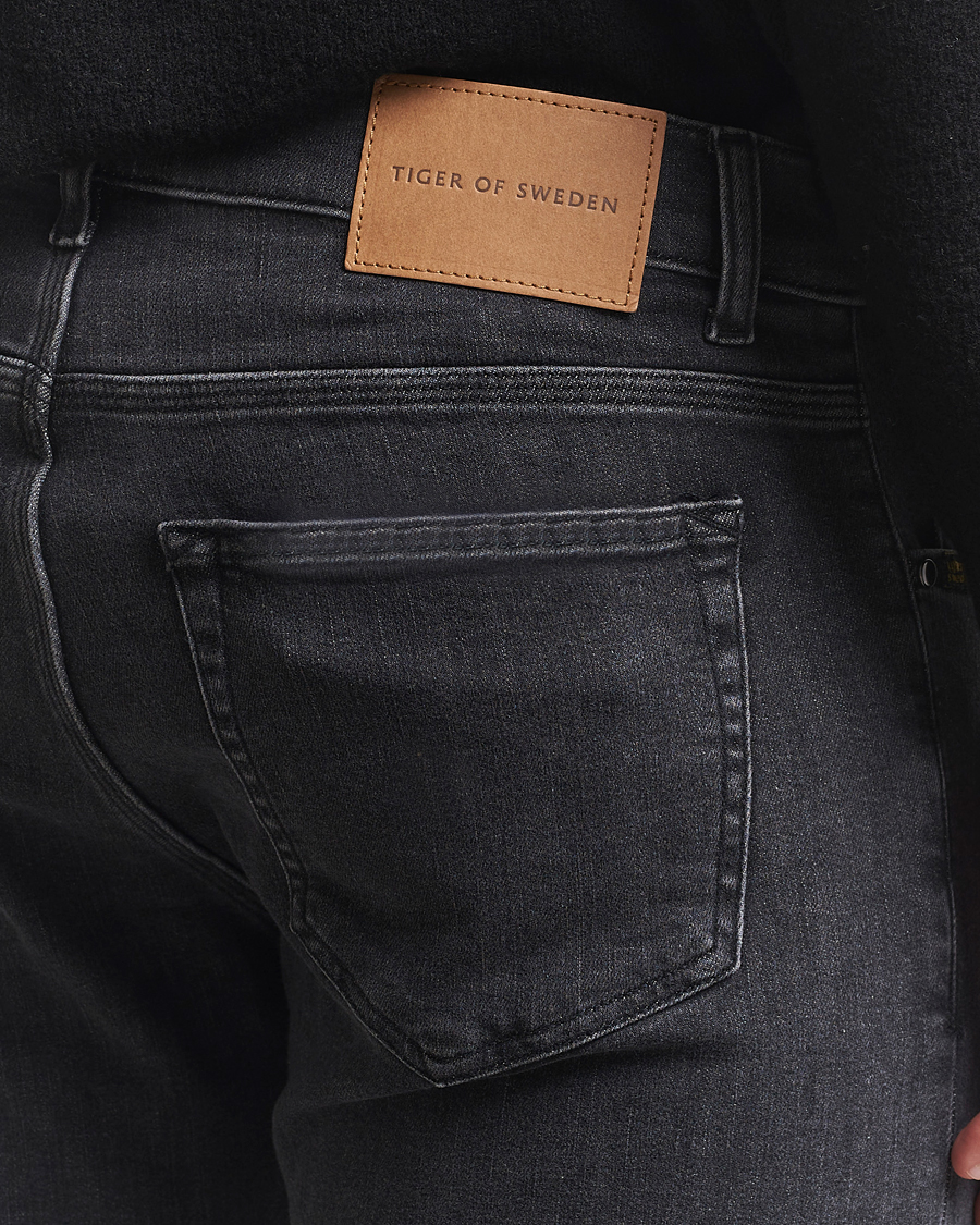 Tiger of Sweden Evolve Stretch Cotton Jeans Washed Black