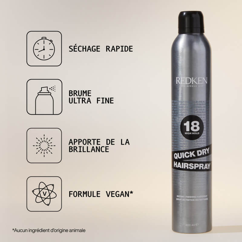 Spray de Finition Redken Quick Dry 400ML