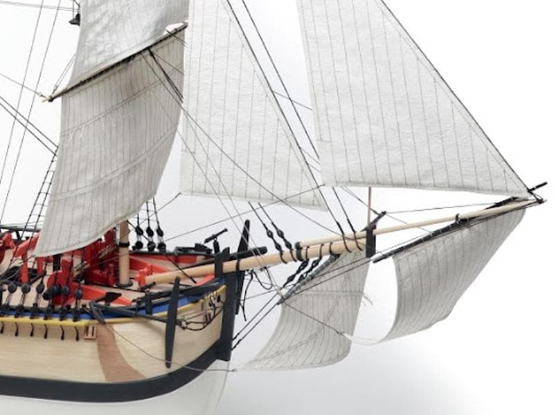 Billing Boats Bausatz Segelschiff HMS Endeavour, 890 mm 1:5 Detailgetreuer Segelschiff Modellbausatz