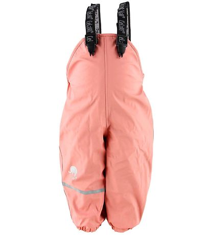 CeLaVi Regenkleidung m. Träger - PU - Koralle