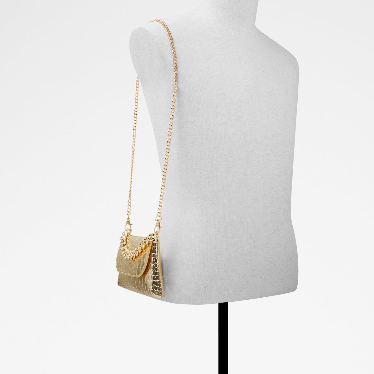 Glamverse Gold Women Backpacks & Fanny Packs