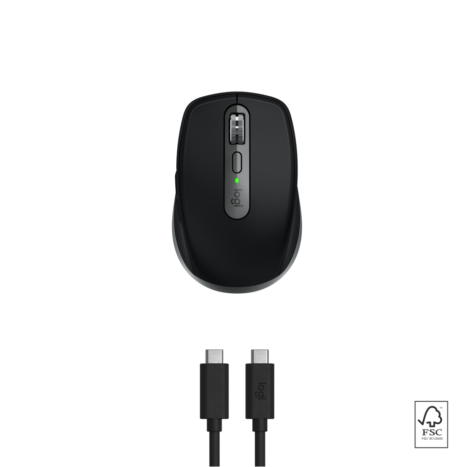 Logitech - MX Anywhere 3S For Mac Compact Wireless Performance Mouse
