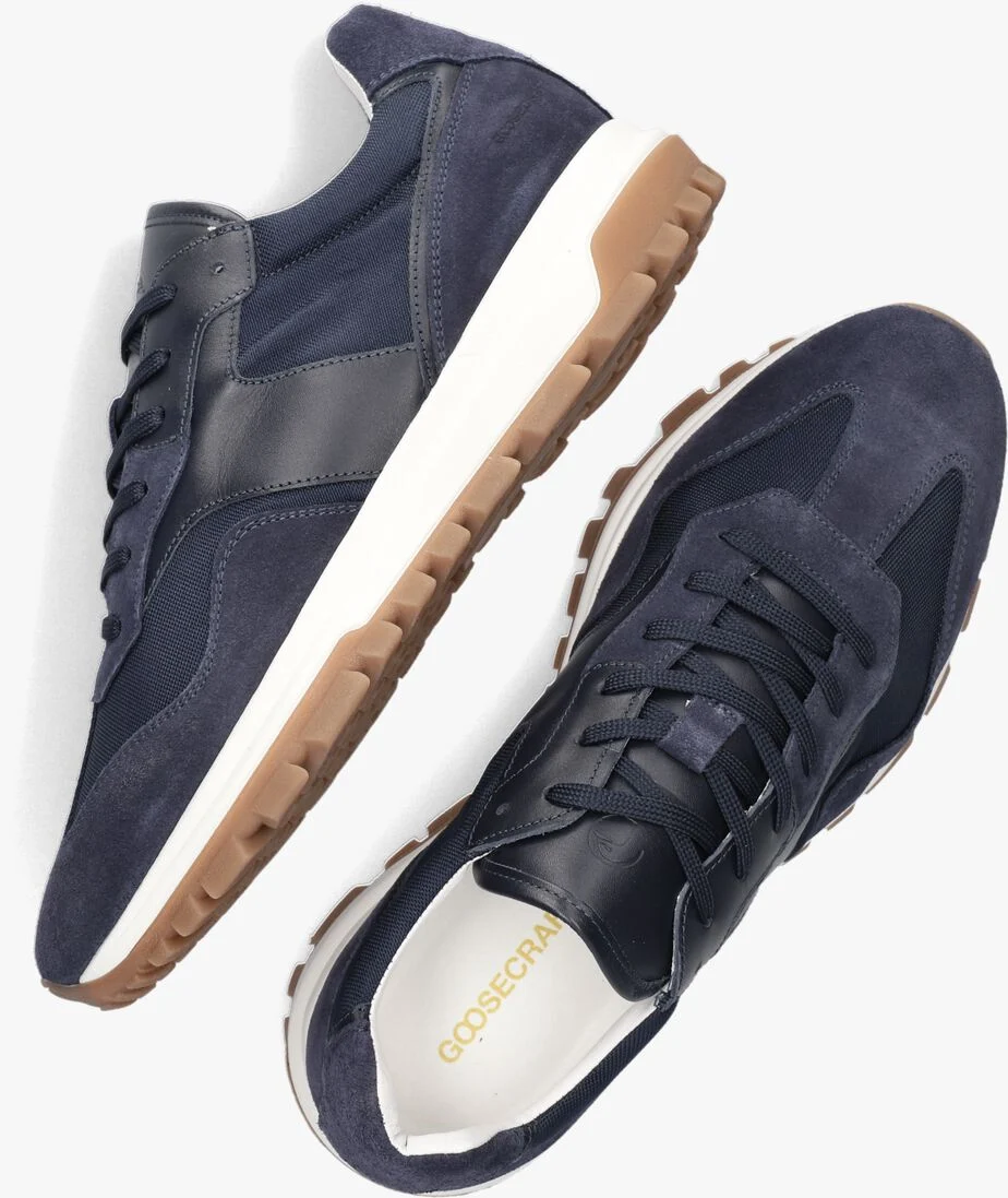 GOOSECRAFT blauwe goosecraft lage sneakers penny 4