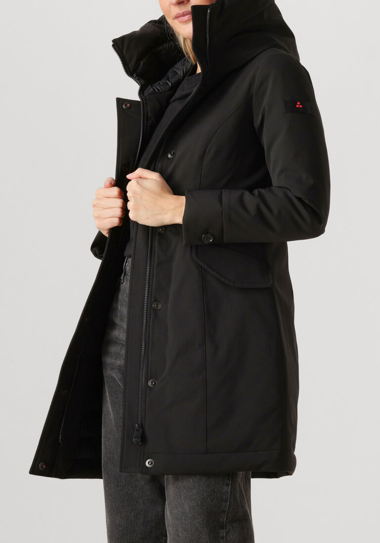 zwarte peuterey parka's emin tj 01