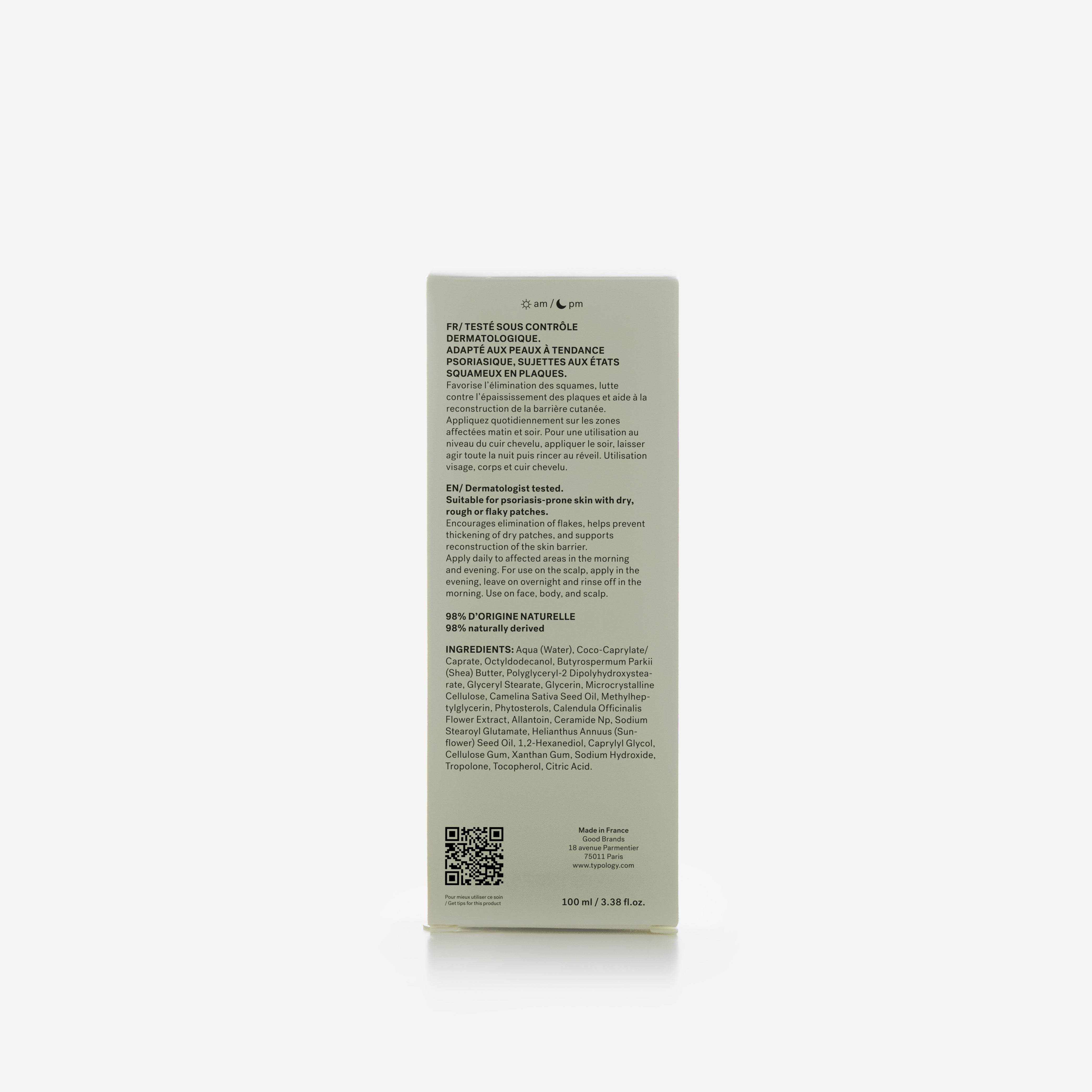 C92 - Crème anti-squames<br>Phytostérols 1% + Allantoïne