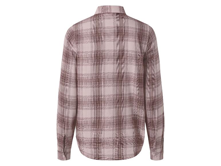 Flanellen dames blouse