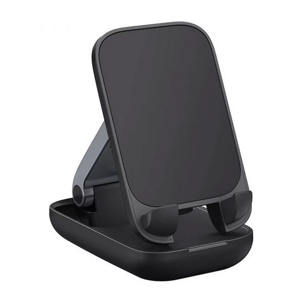 Baseus Suporte de Smartphone Ajustável Baseus Seashell Preto - B10551500111-00
