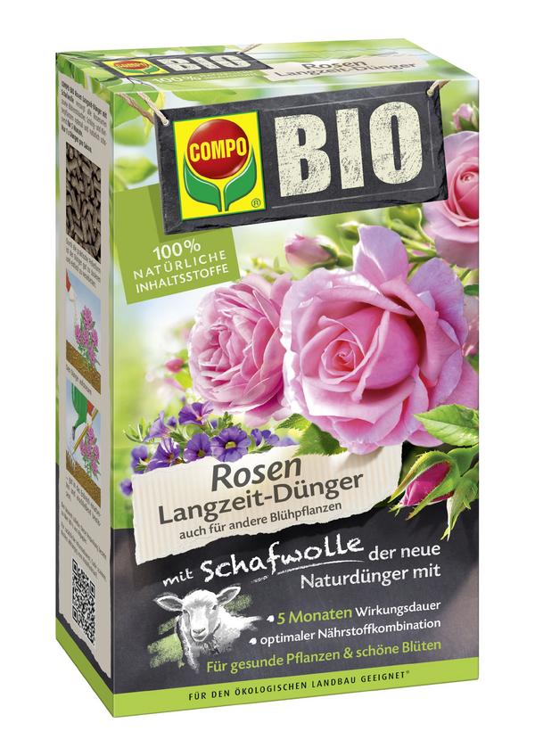 COMPO BIO Rosen Langzeit-Dünger mit