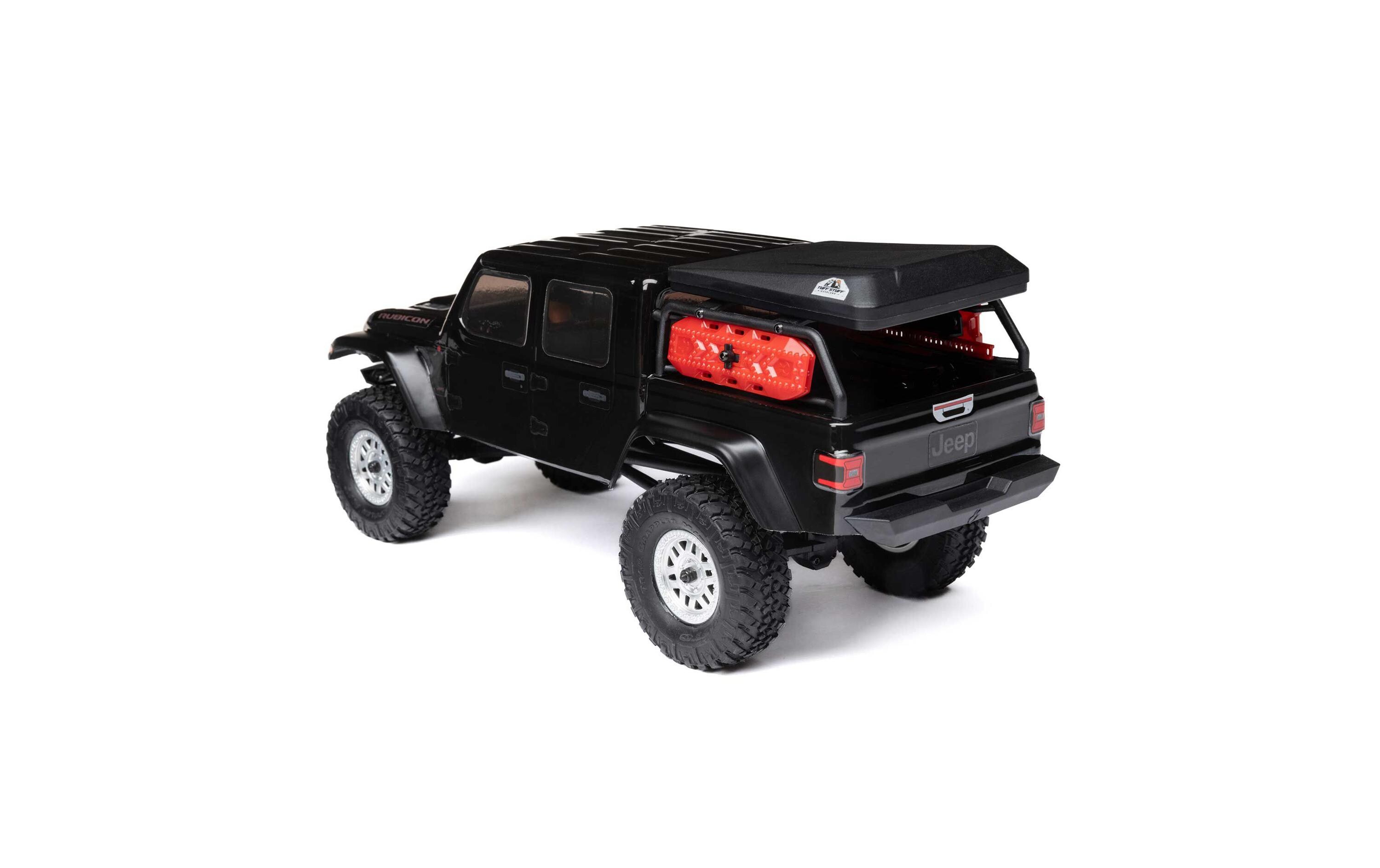 Scale Crawler SCX24 Jeep JT Gladiator Schwarz, RTR, 1:24<br>4WD Mini Crawler im Massstab 1:24