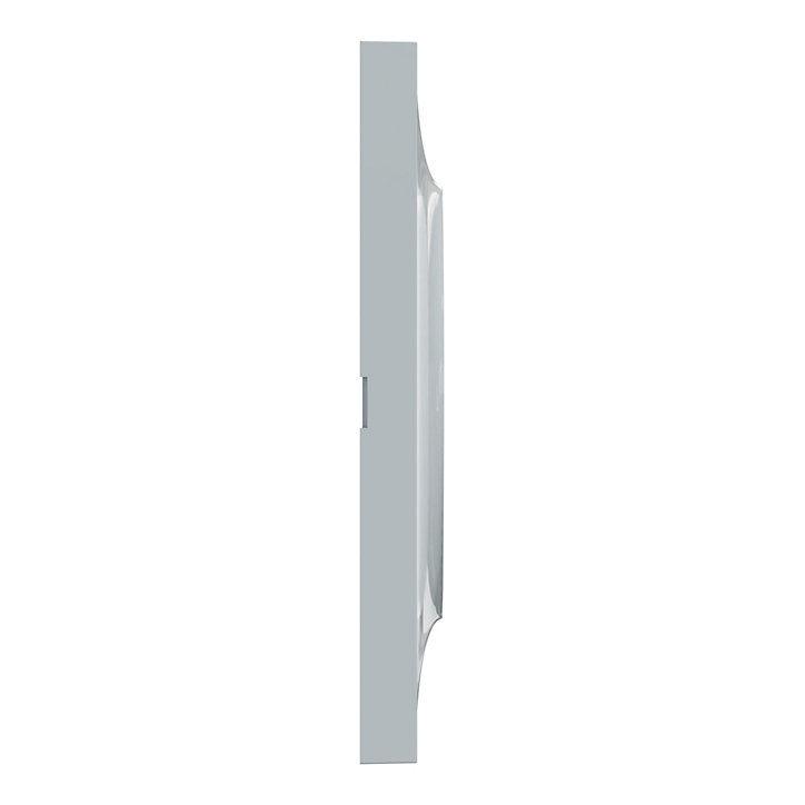Plaque de finition triple Schneider Electric Odace Styl sable