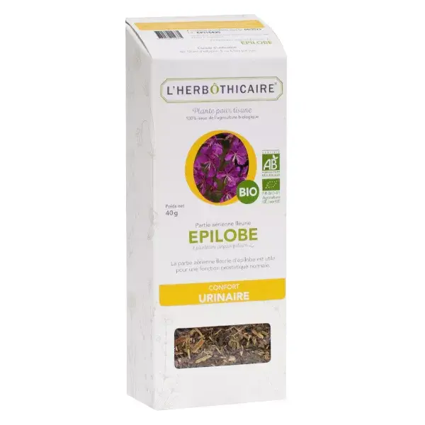Chá de ervas orgânico de epilóbio L'Herbôthicaire 40g