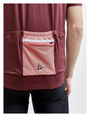 Maillot Craft Adv OffRoad Rouge Homme