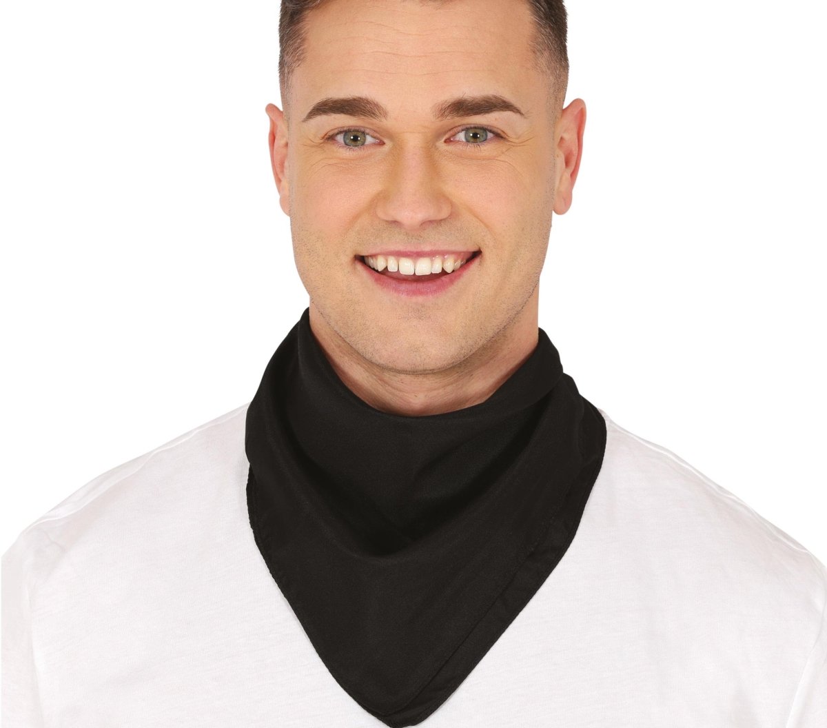 Zwarte Bandana 54cm