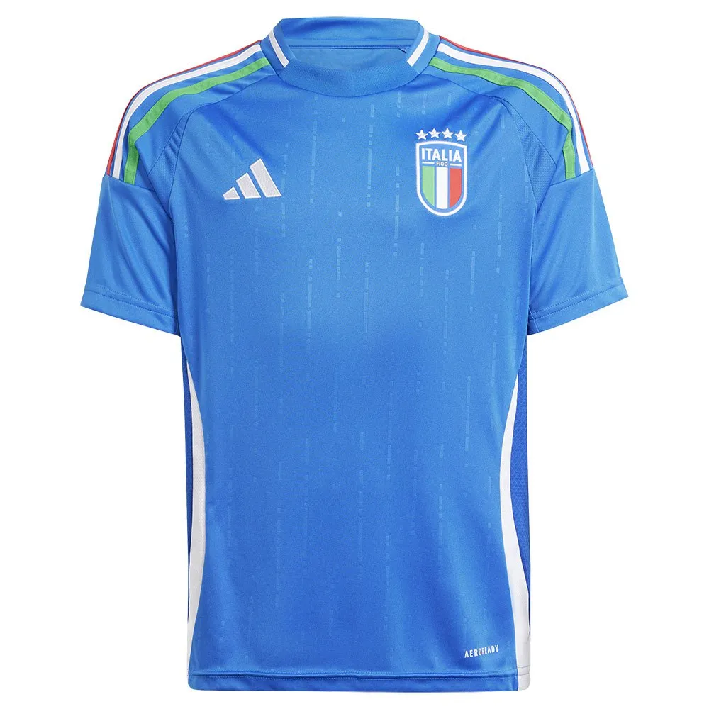 adidas Italy 23/24 Heim Junior-Kurzarm-T-Shirt