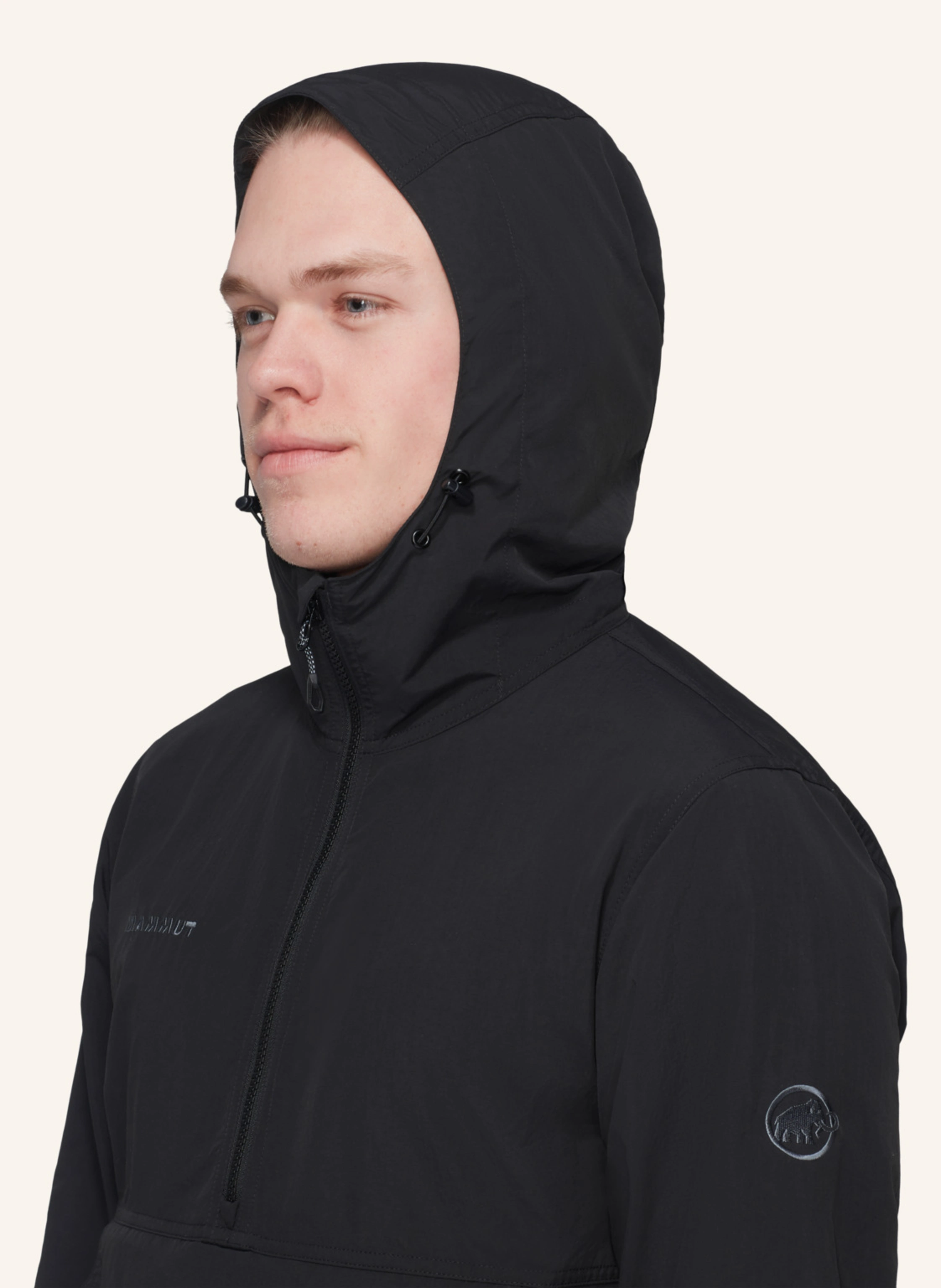 MAMMUT Windbreaker HIKING HOODED ANORAK