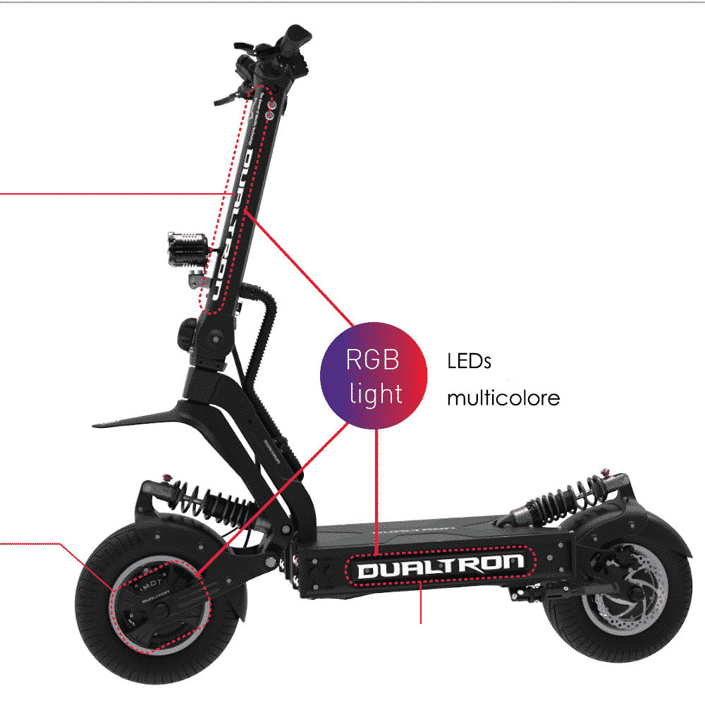 Trottinette Electrique Dualtron X-2 UP - 13 pouces (72V 45Ah)