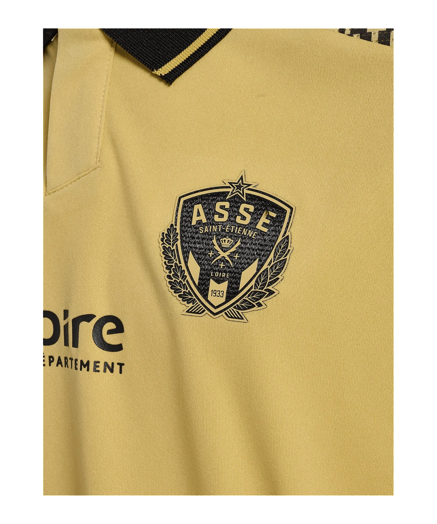 Hummel AS St. Etienne Trikot 3rd 2024/2025 Kids Schwarz F5132