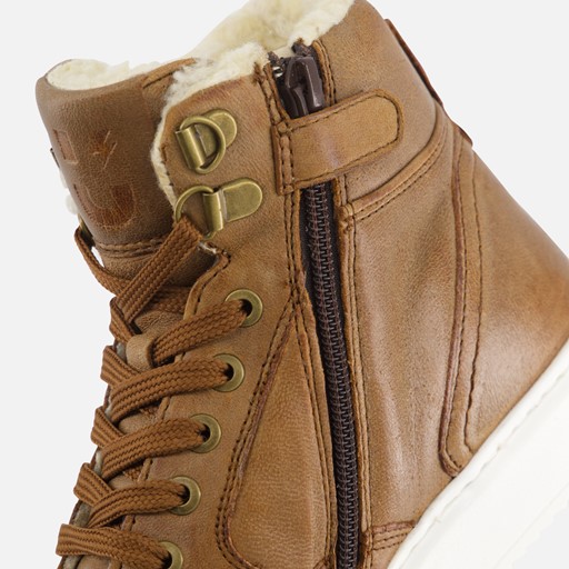 Muyters Veterboots cognac leer