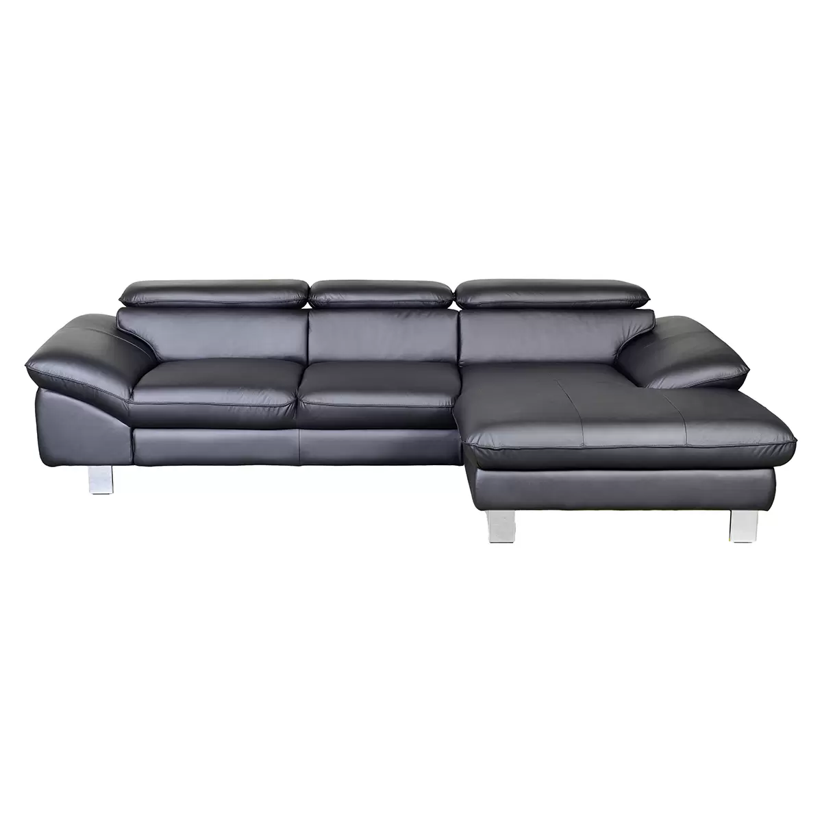Ecksofa Driver 191 x 126 Schwarz