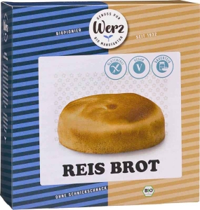 Werz Reis-Brot glutenfrei, 500 g