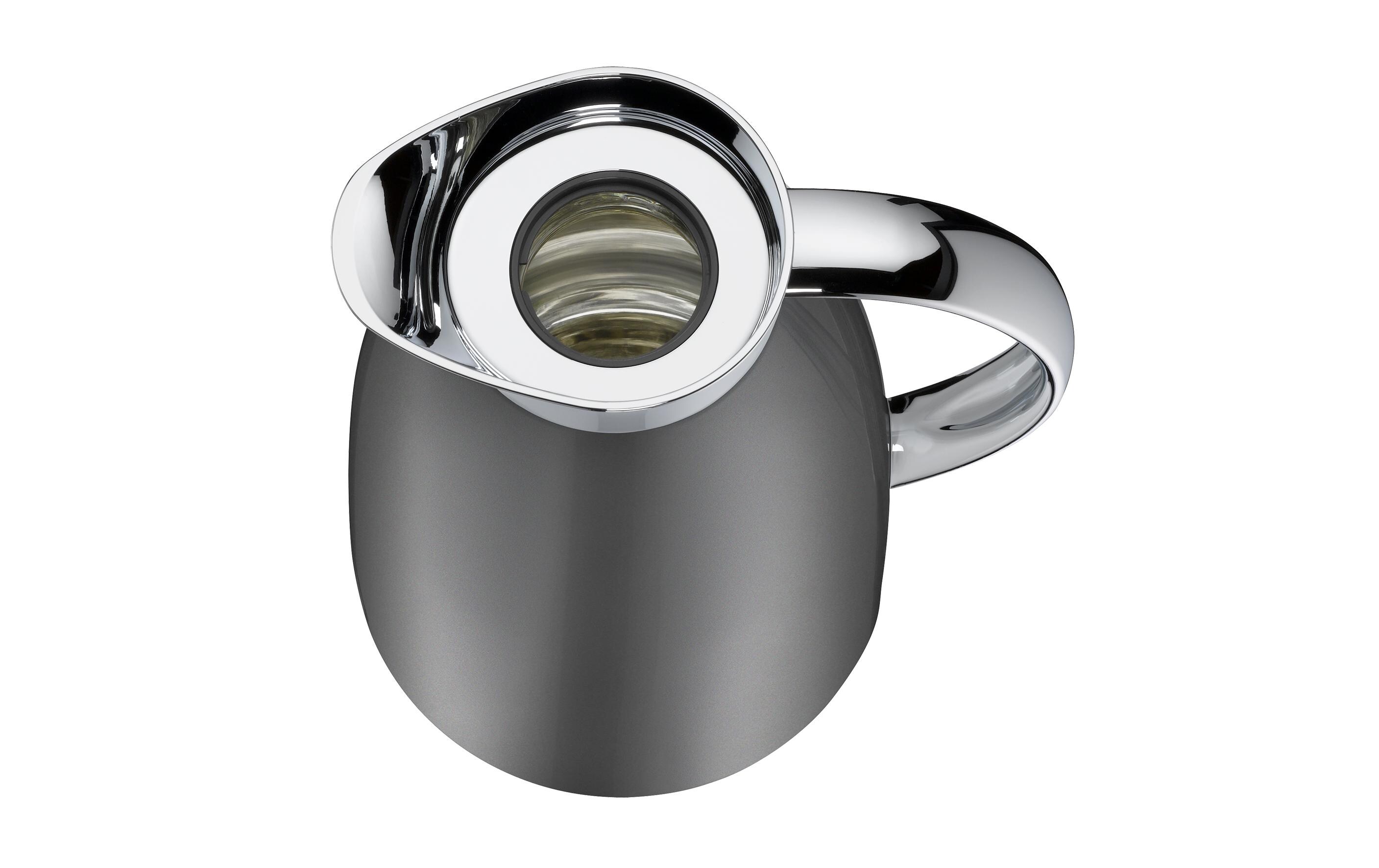 Thermoskanne Gusto 1000 ml, GrauIsolierkanne aus Edelstahl