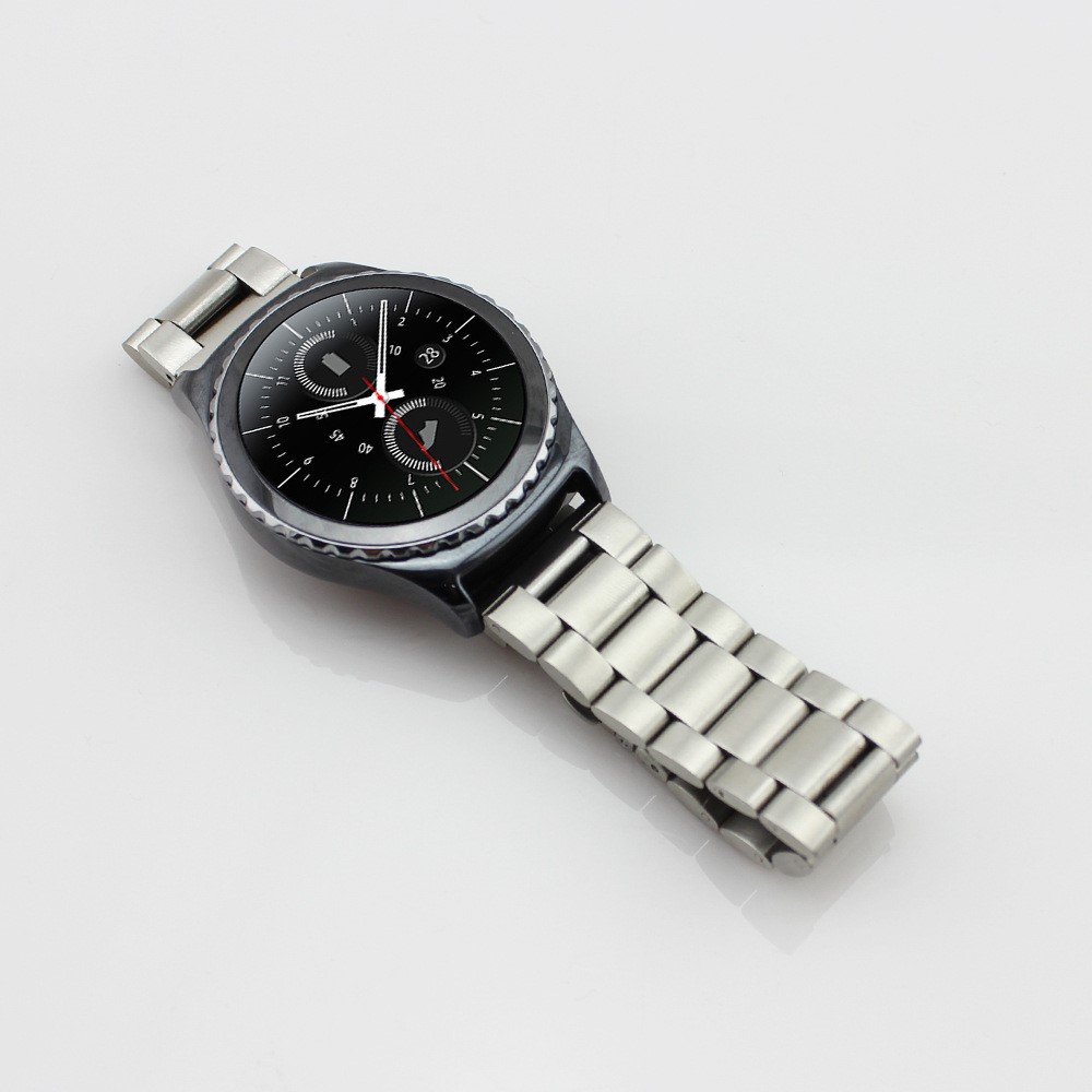 Samsung Galaxy Watch 6 (40mm/44mm) / 6 Classic (43mm/47mm) Edelstahl Ersatz Armband - Silber