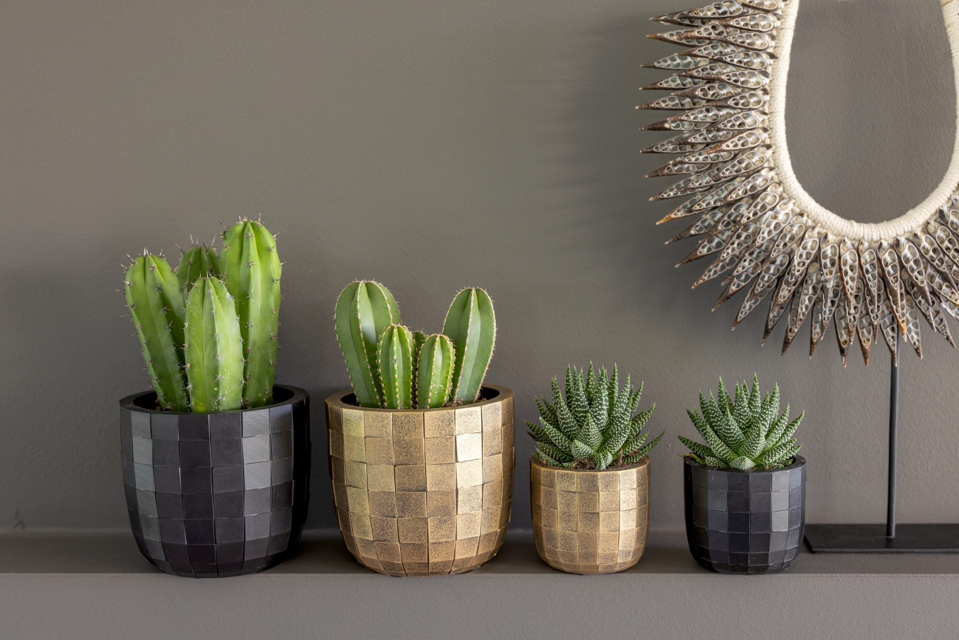 Capi Europe - Pot bol Blocks - 9x8 - Goud