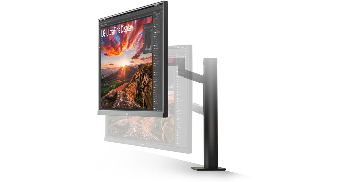 LGErgo IPS Monitor met USB Type-C 31.5