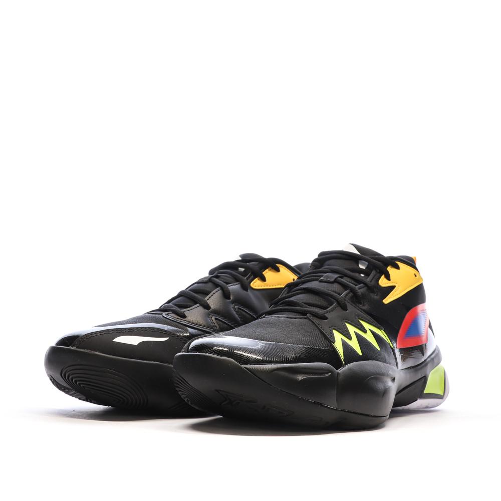 Puma Chaussures de baskets Noires/Vertes Homme Puma Genetics