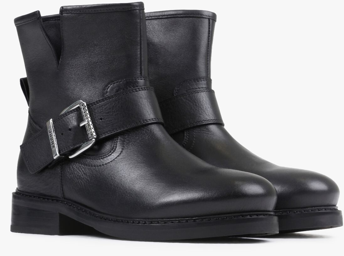 BRONX zwarte bronx enkelboots new-tough 47537