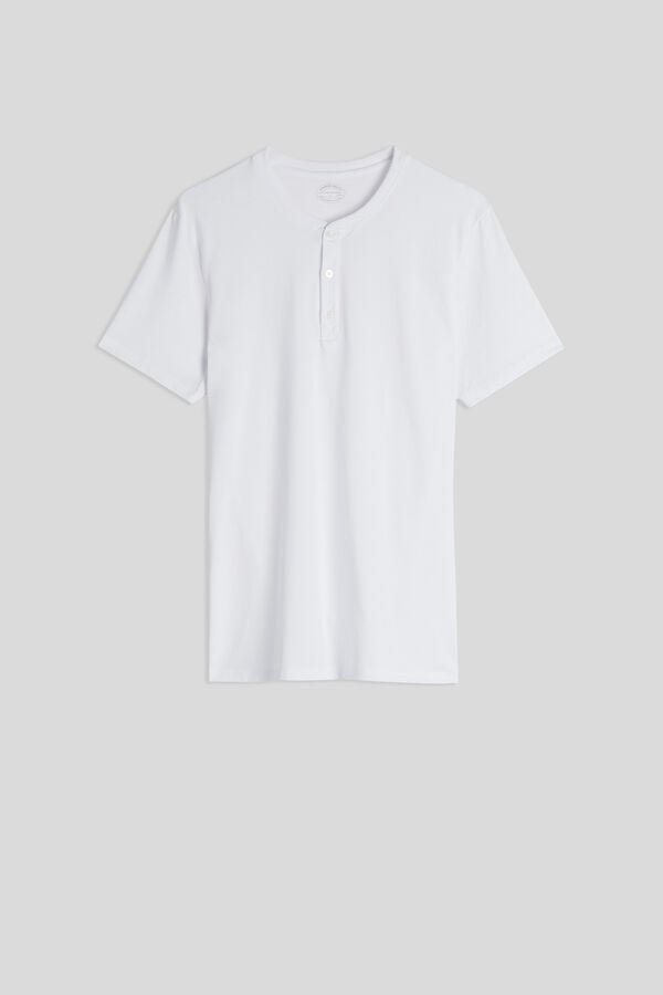 Camiseta de manga curta em algodão Supima®