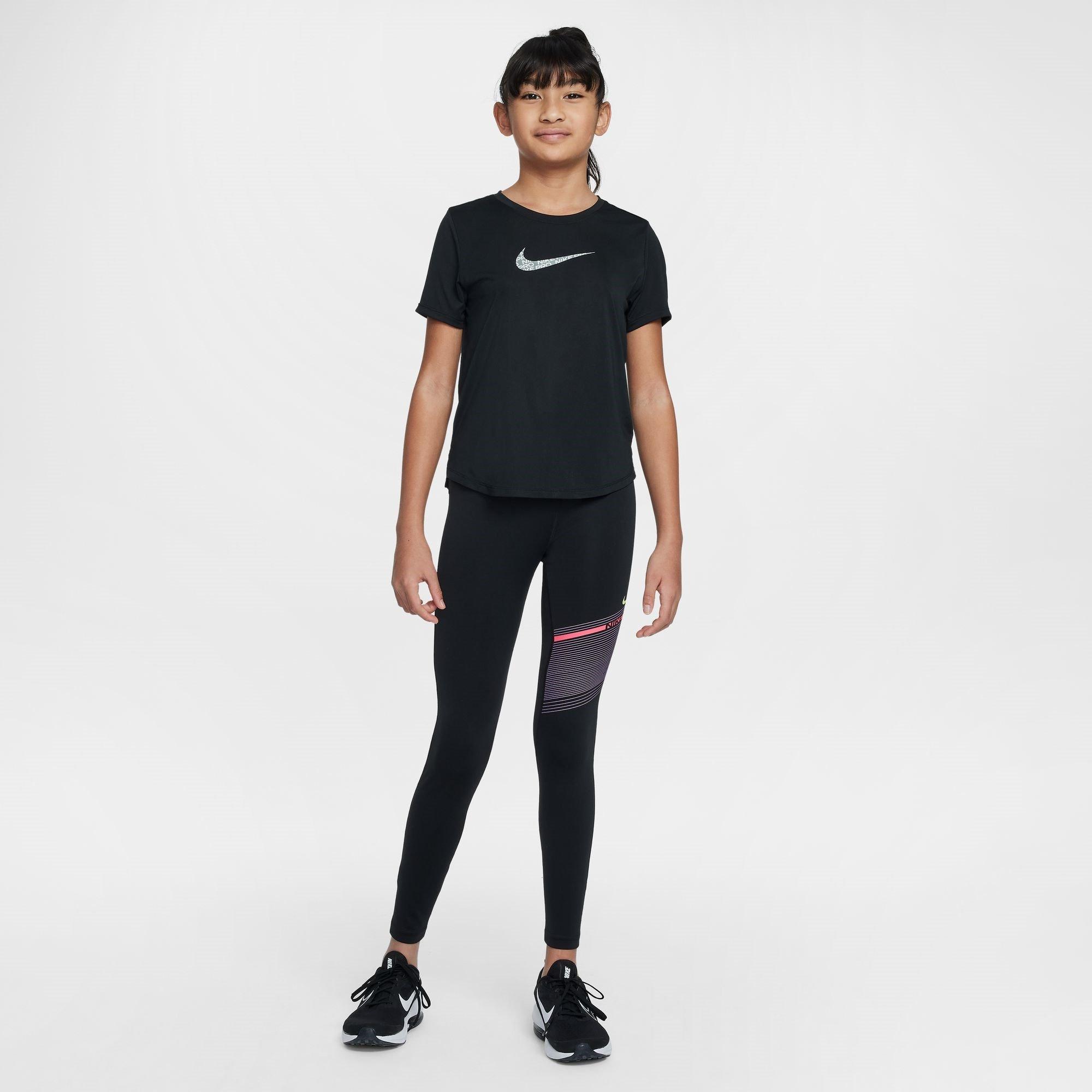 Nike Dri FIT Mid Rise Leggings Juniors