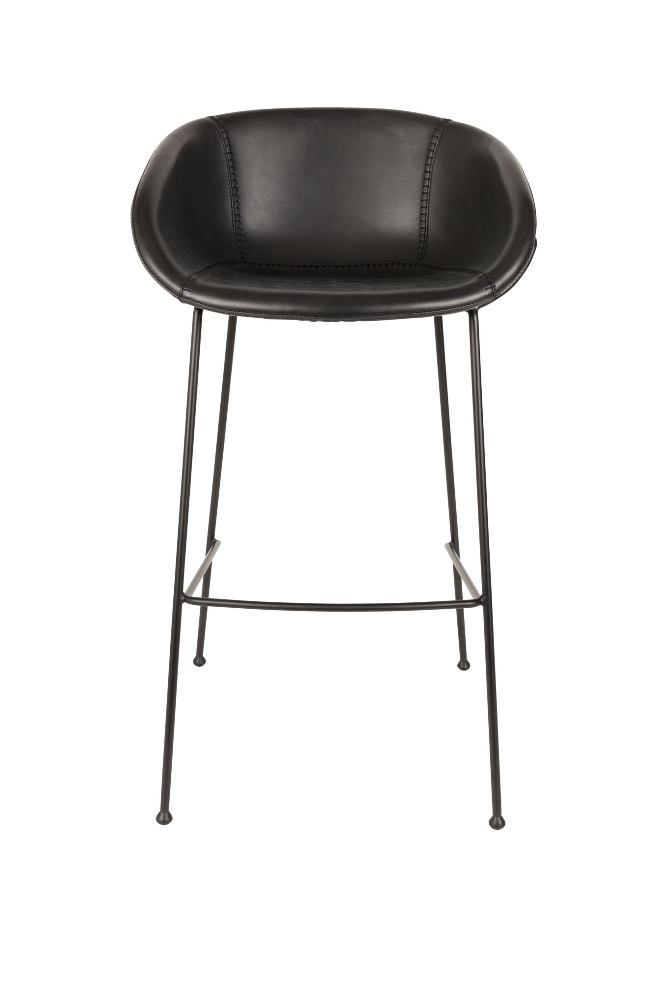 Barkruk Feston (zithoogte 76 cm) zwart - set van 2