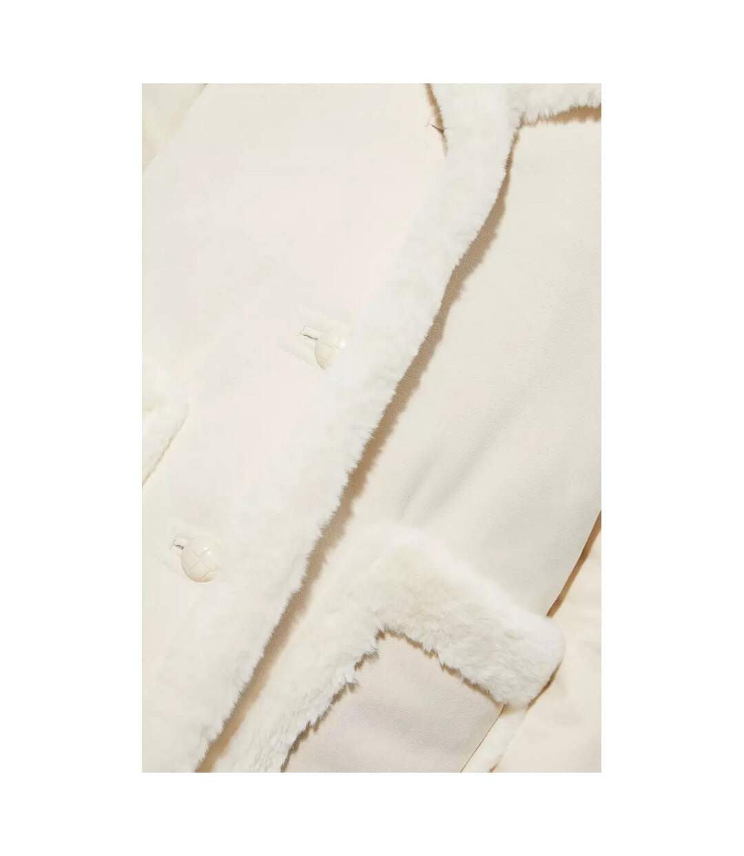 Dorothy Perkins - Manteau LUXE - Femme (Blanc cassé) - UTDP541