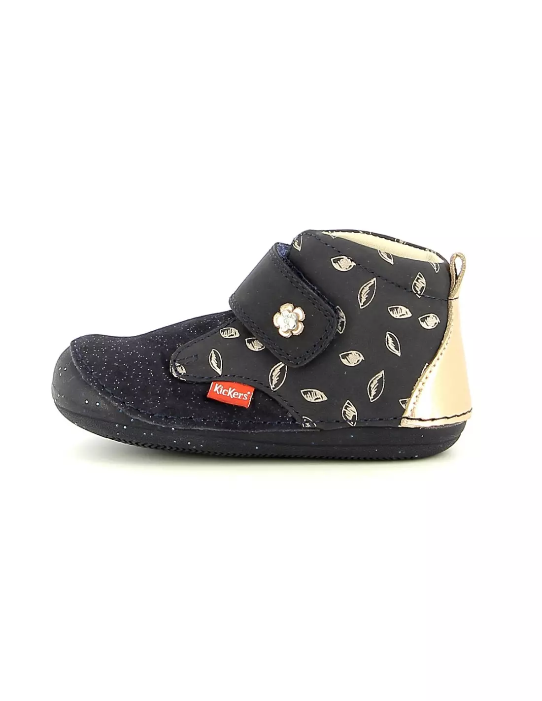 KICKERS SABIO - Bottes Marineimprimee