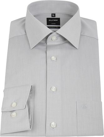OLYMP Luxor Overhemd Modern Fit Grijs 030464-63